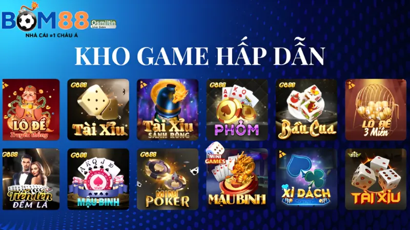 Khi bước vào không gian game của nhà cái bạn sẽ không bị nhàm chán