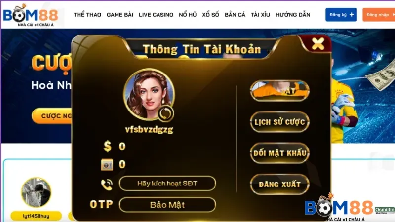 Không chia sẻ thông tin đăng nhập tài khoản